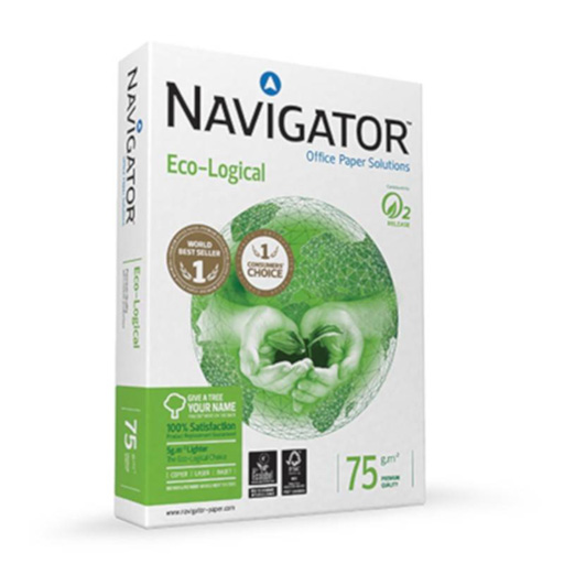 Resma Papel Navigator 75gr Premium Ecolog 
