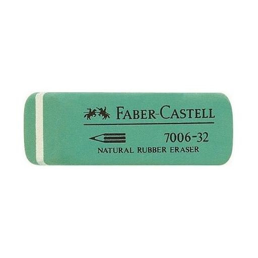 Borracha p/Lápis Faber-Castell Verde 7006/32