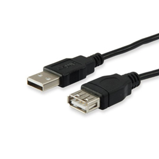 [128850] EQUIP Cabo USB Extensão A-A M/F 1.8M