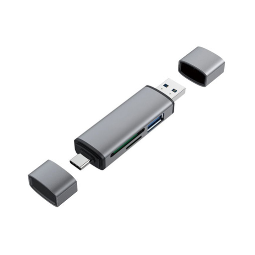 [245460] Pen Leitor de Cartões USB 3.0 OTG EQUIP