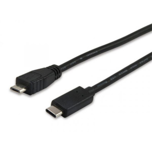 [12888407] Cabo EQUIP USB 2.0 MicroB-C M/M 1,0m Type C