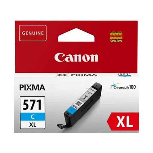 [0332C001] Tinteiro Canon CLI-571XL Ciano