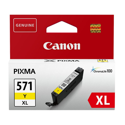 [0334C001] Tinteiro Canon CLI-571XL Amarelo