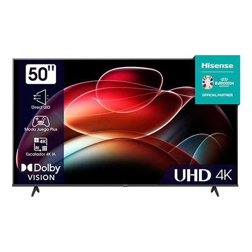 [50A6K] SMART TV Hisense 50" LED UHD 4K A6K