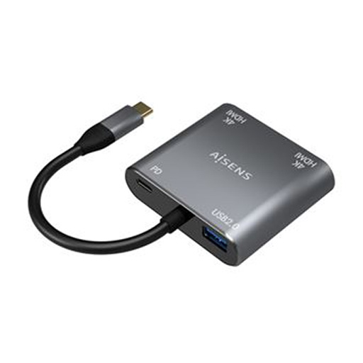 [A121-0124] Aisens Adaptador HDMI Curvo