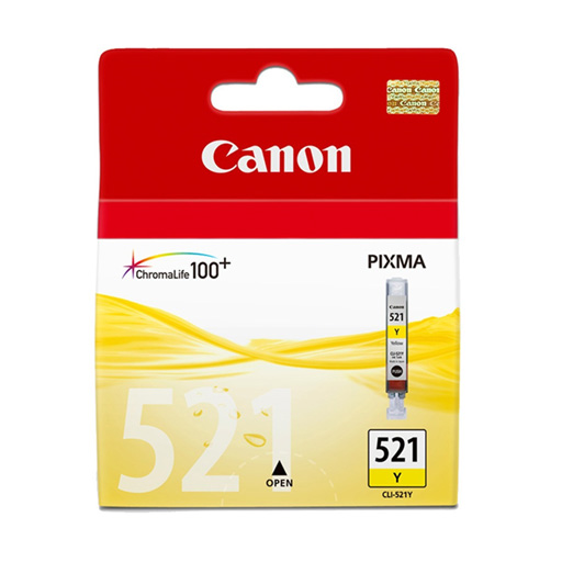 [CLI521Y] Tinteiro Canon CLI-521Y Amarelo