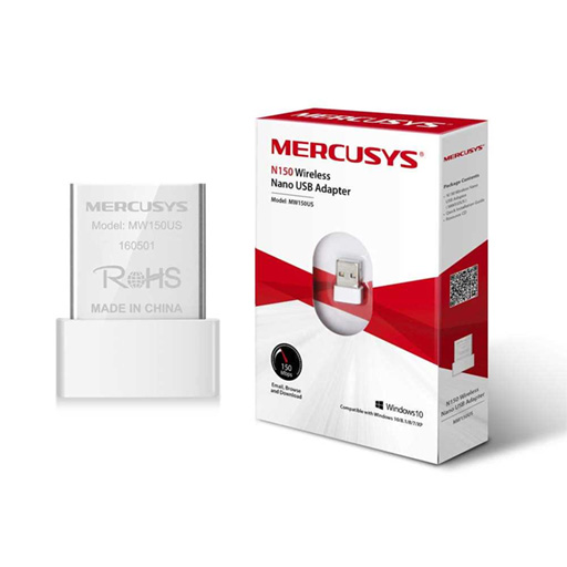 [MW150US] MERCUSYS 150Mbps Wireless N Nano USB 802.11b/g/n
